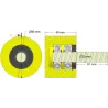 Roller no. 283 – plastic support roller Ø80 mm for Dewulf machines | OEM Dewulf 2660001B | made by KiJ