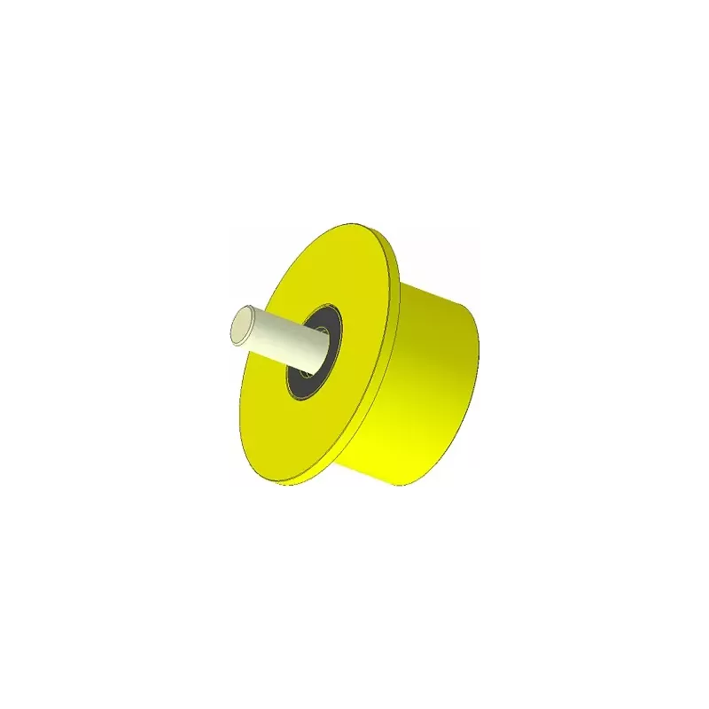 Roller no. 289 – plastic support roller Ø90 mm for Dewulf machines | OEM Dewulf 2660012A | made by KiJ