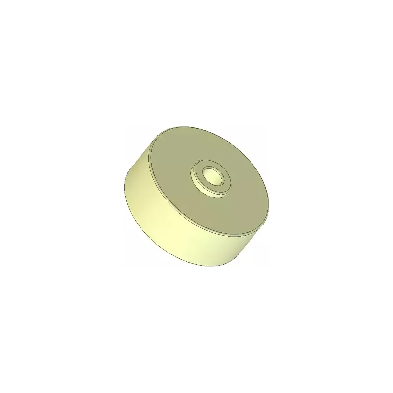 Roller no. 295 – plastic support roller Ø80 mm for Dewulf machines | OEM Dewulf 2660222 | made by KiJ
