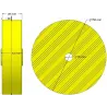 Roller no. 318 – plastic roller Ø150 mm for Guaresi machines | OEM Guaresi P7755190000 | made by KiJ
