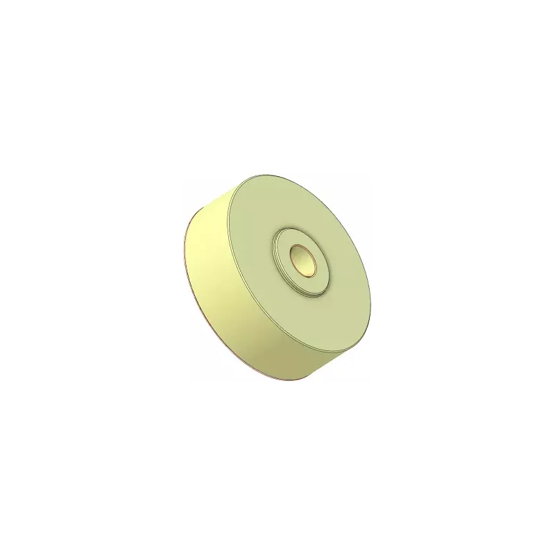 Roller no. 329 – plastic support roller Ø80 mm for Sandei machines | OEM Sandei 81D14 | made by KiJ