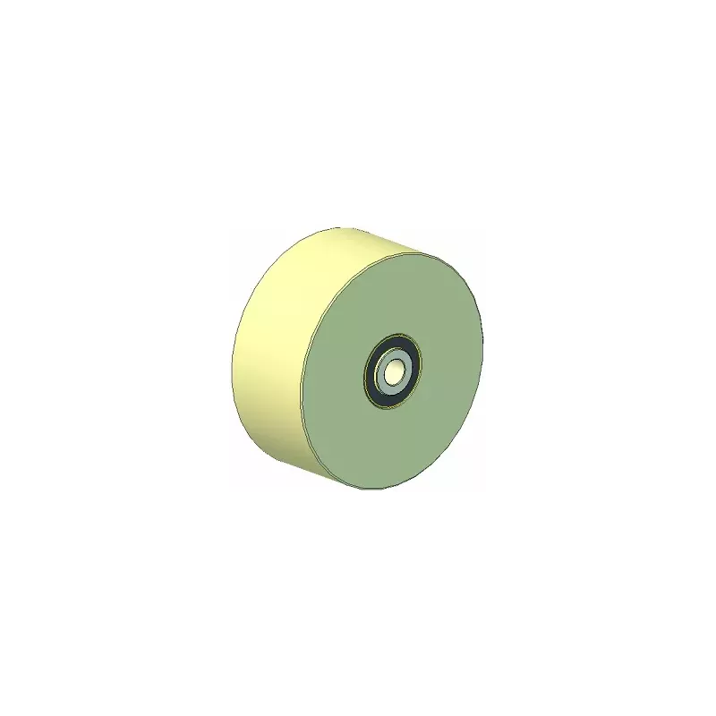 Roller no. 65 – plastic tensioner roller Ø150 mm for Grimme machines | OEM Grimme 200.40200, 200.31376 | made by KiJ