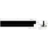 Paddle L-440 pitch 33–50 mm – paddle for webs with 33–50 mm pitch | made by KiJ