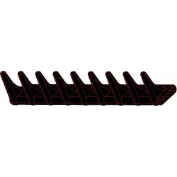 Rubber paddle 9 teeth – paddle made by KiJ | OEM 208036, 208011 | made by KiJ
