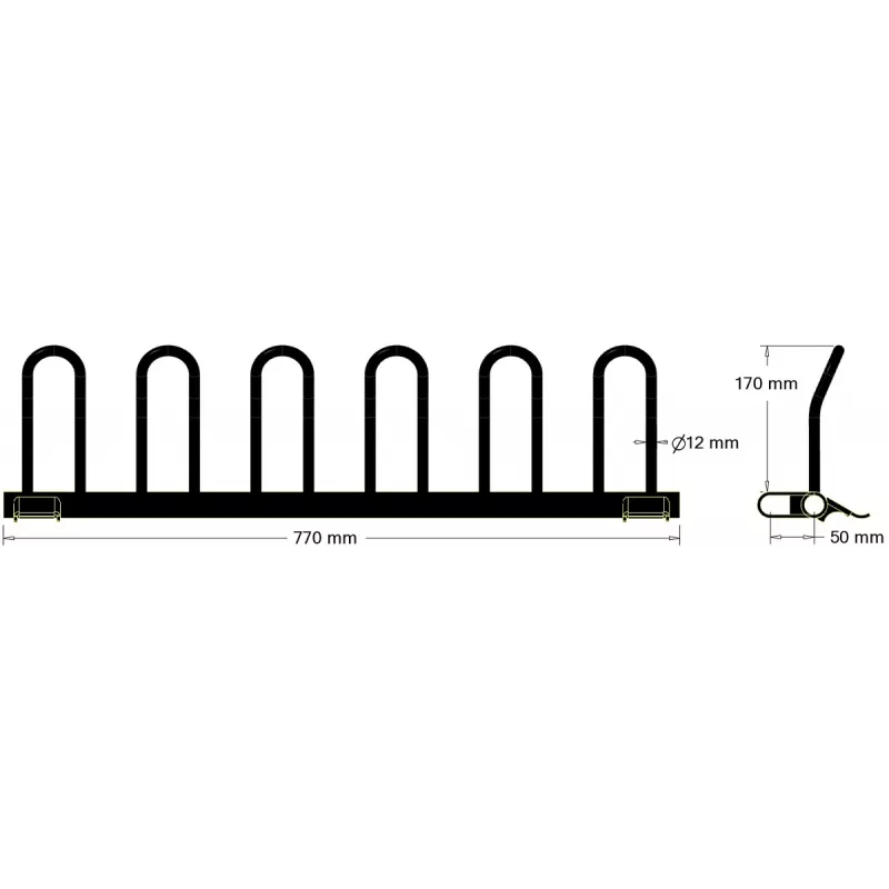Metal paddle L-770 – paddle made by KiJ | OEM 110421 | made by KiJ
