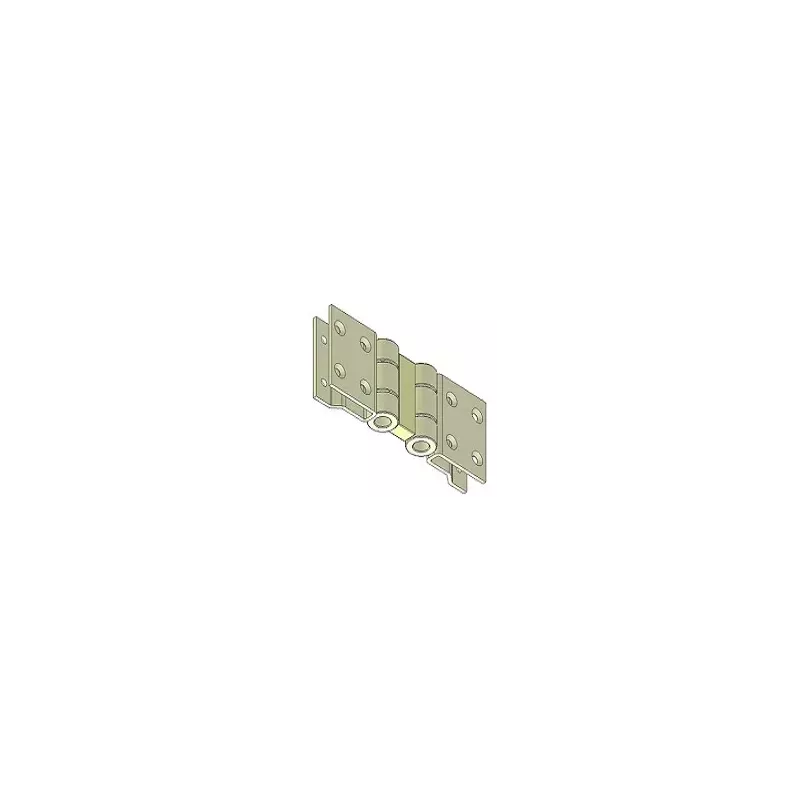 Heavy-duty bent belt connector for 2 rods and 60 mm belt – belt connector made by KiJ | made by KiJ