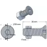 Share bolt – spare part made by KiJ | made by KiJ