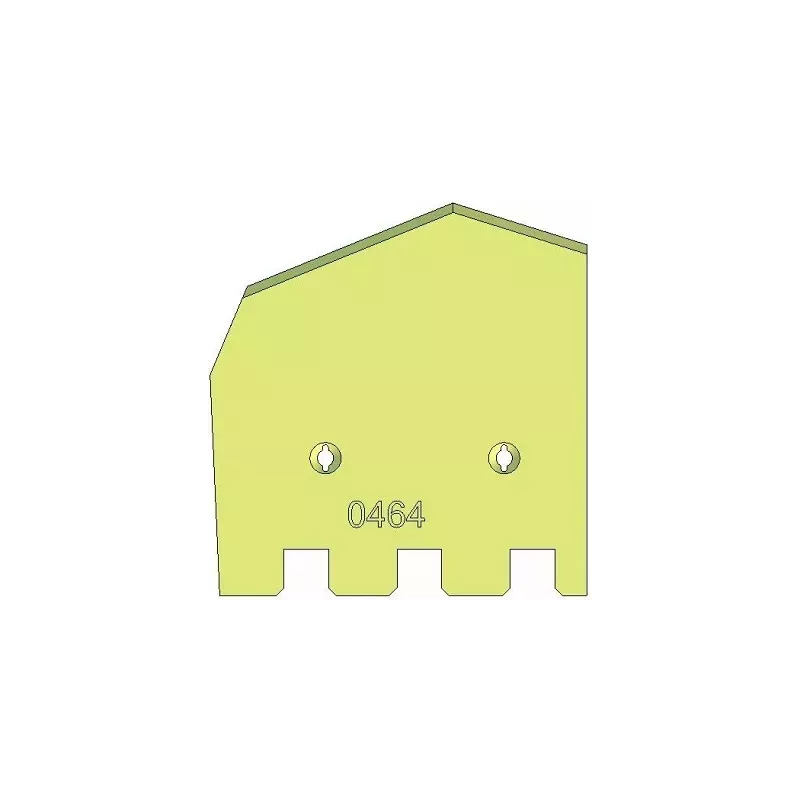 Left share 6-253-263L – share for Grimme potato harvesters | OEM Grimme 089.00464 | made by KiJ