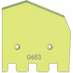 Right share 6-253-263P – share for Grimme potato harvesters | OEM Grimme 089.00463 | made by KiJ