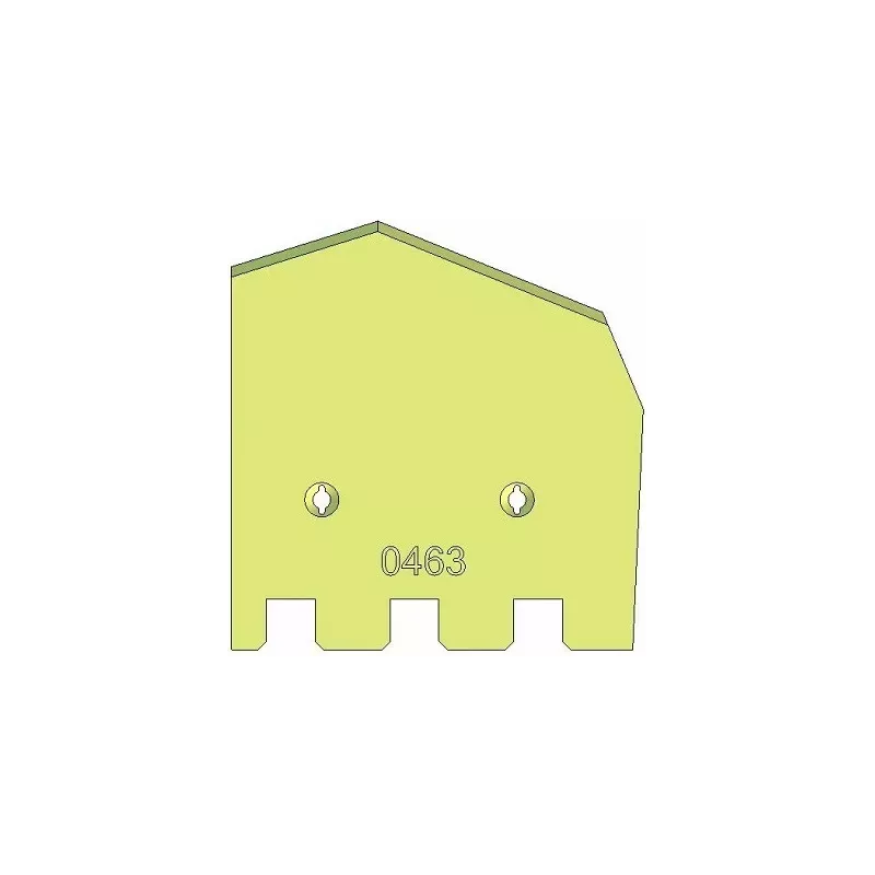 Right share 6-253-263P – share for Grimme potato harvesters | OEM Grimme 089.00463 | made by KiJ