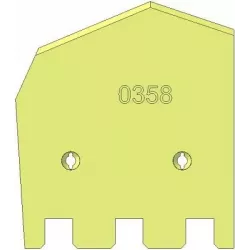Left share 6-235-265L for Grimme potato harvester | OEM Grimme 089.00358 | made by KiJ