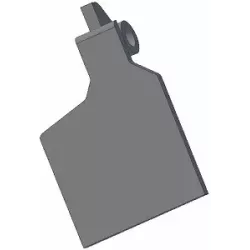 Share flap 6-65-110P for Grimme potato harvester | OEM Grimme 001.00247 | made by KiJ