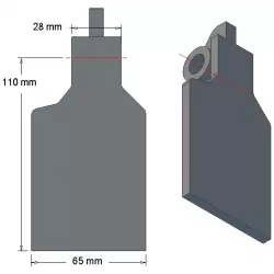 Share flap 6-65-110L