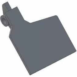 Share flap 6-107-110P – share flap for Grimme potato harvesters | OEM Grimme 001.00640 | made by KiJ