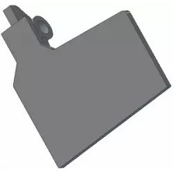 Share flap 6-127-110P – share flap for Grimme potato harvesters | OEM Grimme 006.00726 | made by KiJ