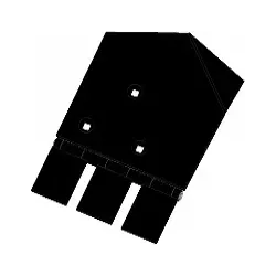 Left share 8-250-255L – share for Wuhlmaus harvesters | OEM Wuhlmaus 0000214100 | made by KiJ