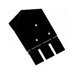 Right share 8-250-255P – share for Wuhlmaus potato harvesters | OEM Wuhlmaus 0000214300 | made by KiJ