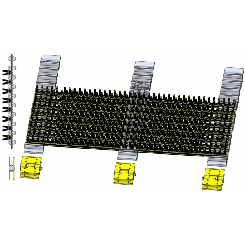 Haulm web SE 75/85-55 on 3 belts V – web for Grimme SE 75/85-55 potato harvester | made by KiJ